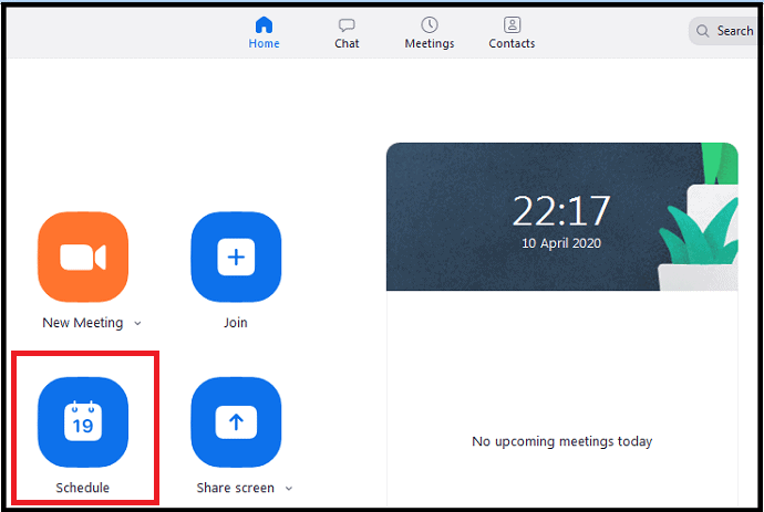 Schedule-option-on-Zoom-desktop-client