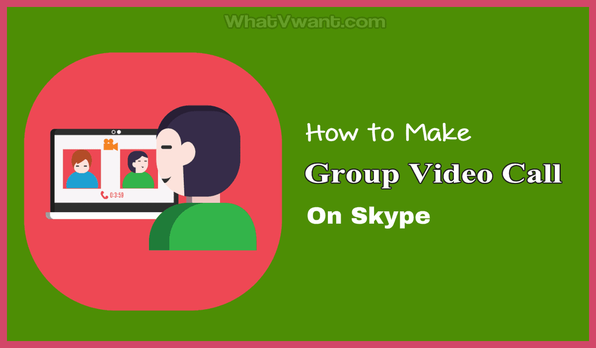 Skype group video call