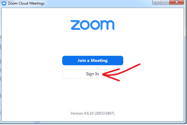 Zoom Cloud Meetings desktop client app