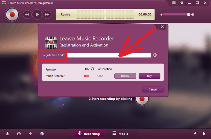 Enter-Registration-code-to-activate-Leawo-Music-Recorder