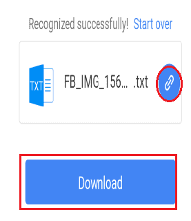 download the text file