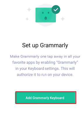 add keyboard option