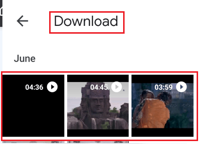 downloads folder