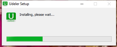 installing the Udeler software