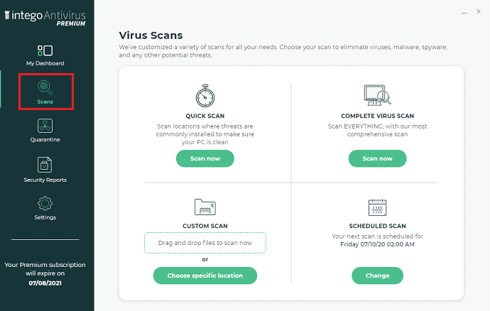 Intego-Antivirus-variety-of-scan-options