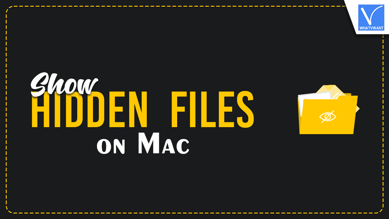 Show Hidden Files on Mac