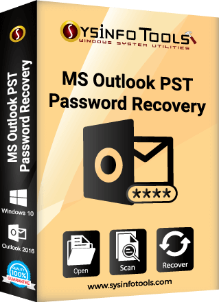 sysinfo MS Outlook pst password recovery tool