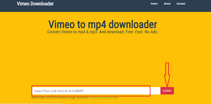 Vimeo downloader.