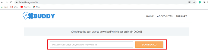 9xbuddy-online Viki video downloader.