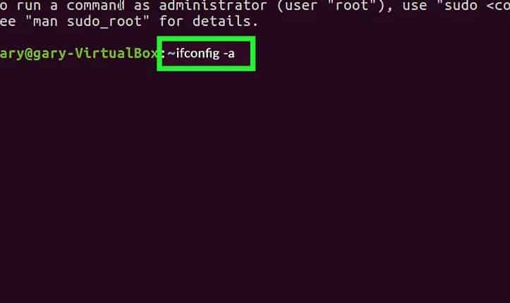 MAC address using Linux2