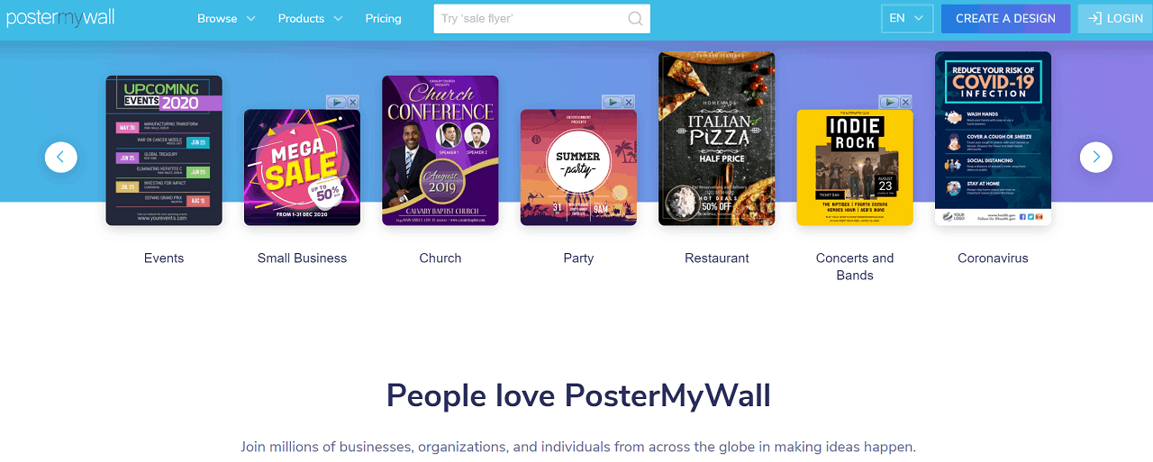 PosterMyWall Review: The Best Free Graphic Designing Software Online In ...