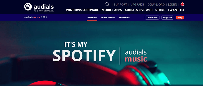 Audials- best spotify music recorder.