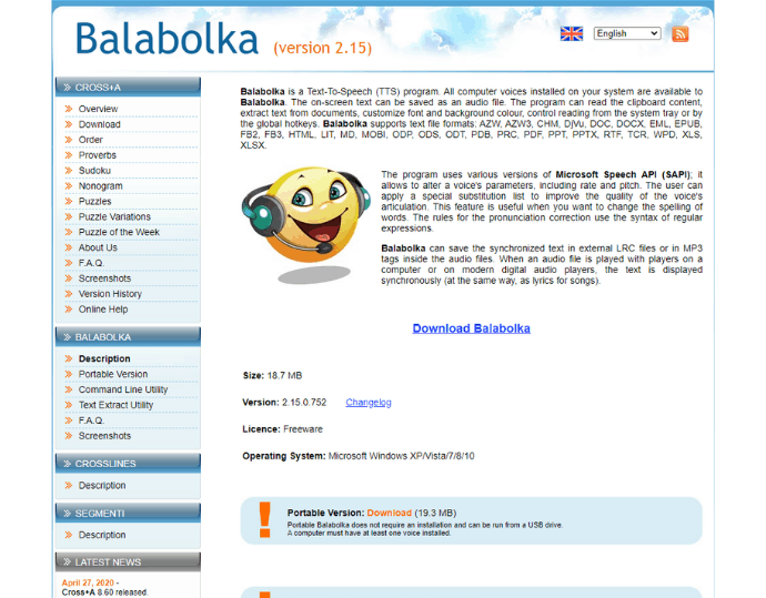 Using Balabolka (Best Free text to speech software)