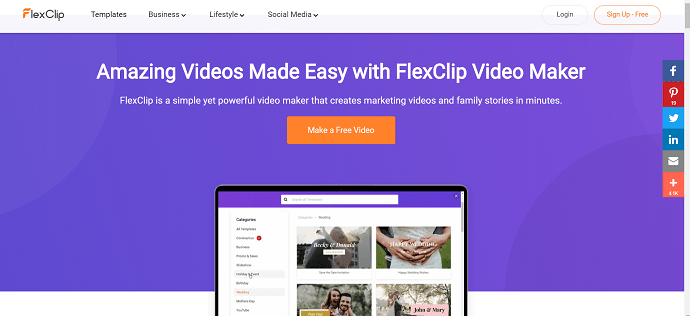 flexclip video maker review.