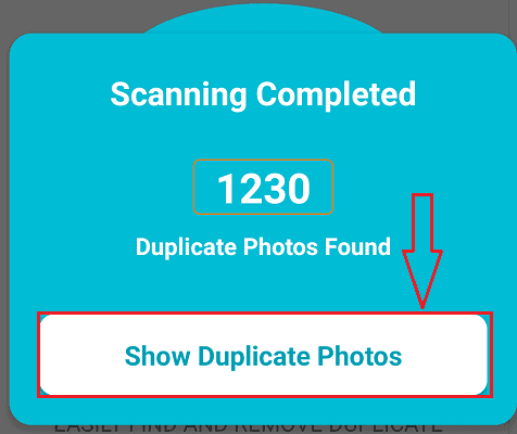show duplicate photos option
