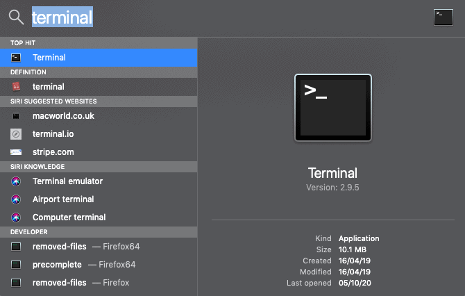 Terminal