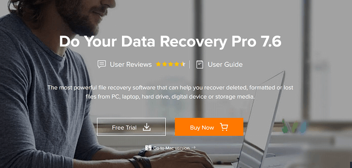 Do Your data Recovery Pro Homepage.