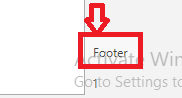 footer 