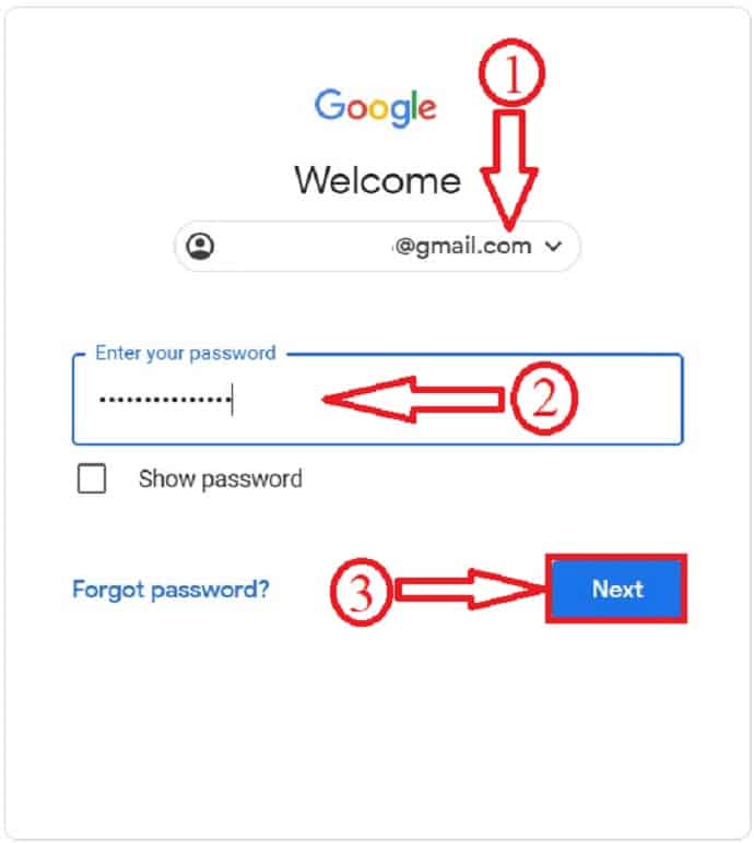 Gmail login