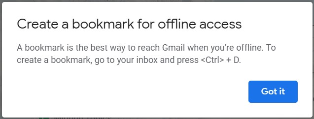 Gmail bookmark