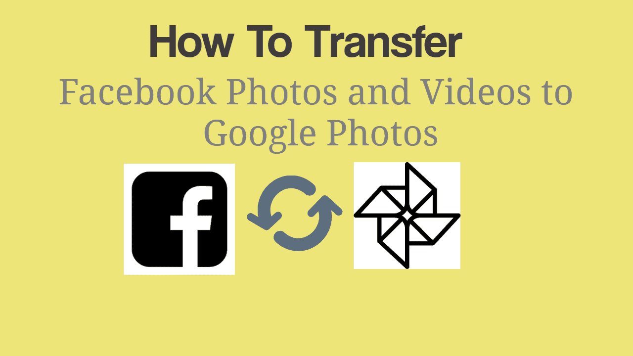 Transfer Facebook Photos and Videos