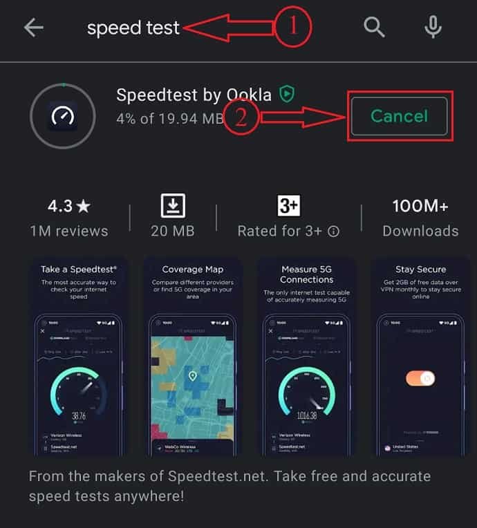 Checking your Internet speed