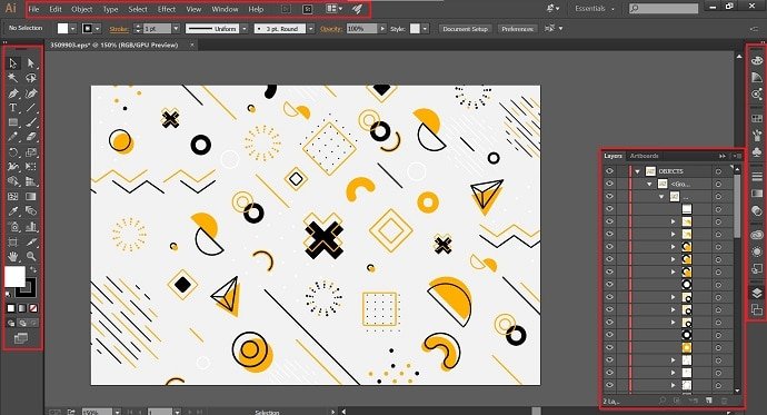 Edit EPS file in Adobe illustrator