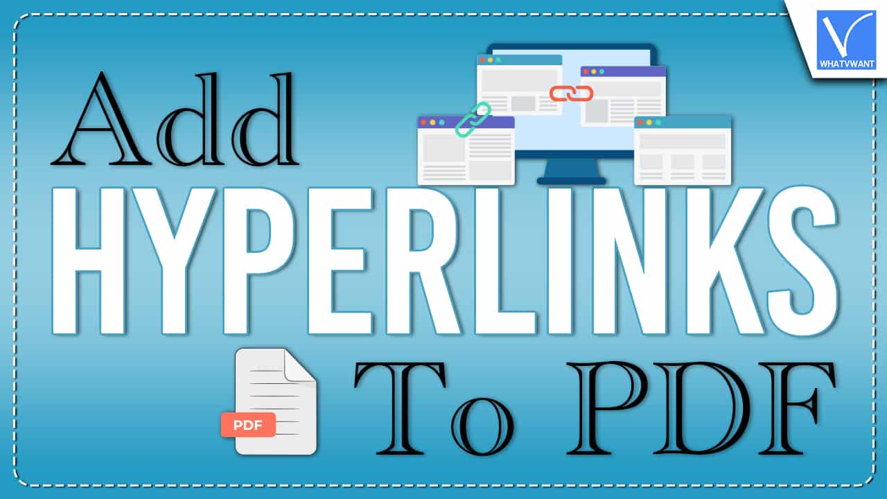 Add Hyperlink To PDF