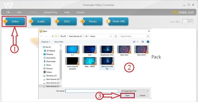 Freemake Video Converter application