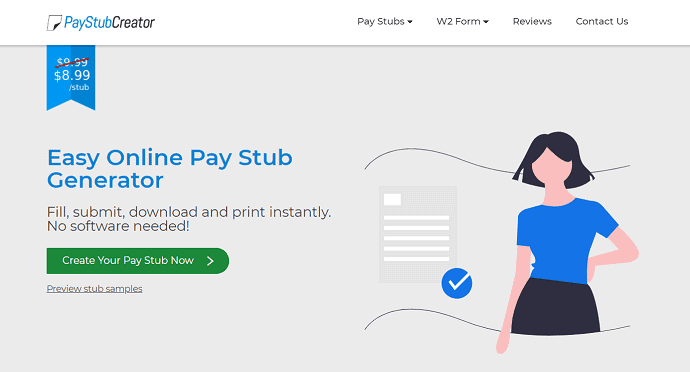PayStub Creator official site