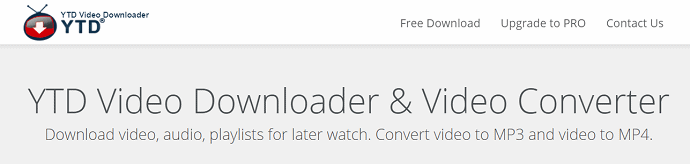 YTD Video downloader