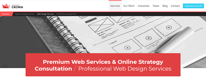 Jordan Crown - Web Design company