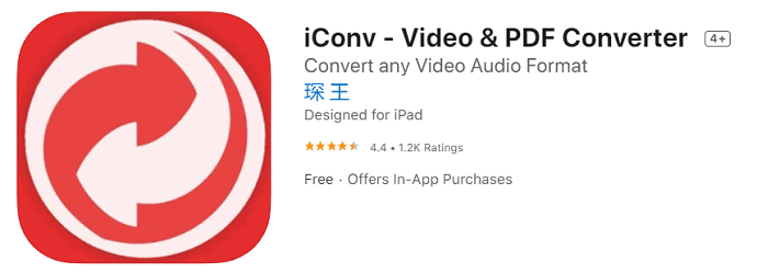 iconv - video & PDF converter