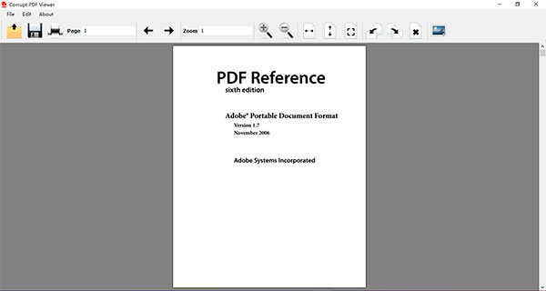 fix damaged pdf