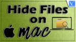 Hide file on Mac