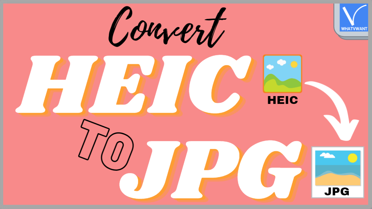 Convert HEIC to JPG