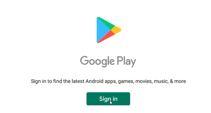 Bluestacks sign in to google