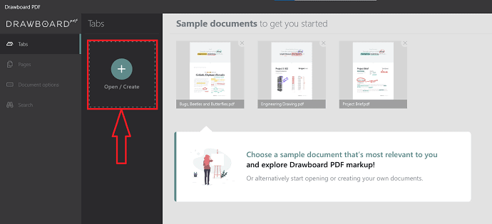 Import file in Drawboard PDF