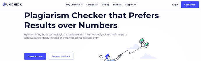 Unicheck Homepage