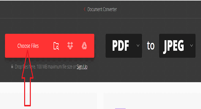 upload PDF files