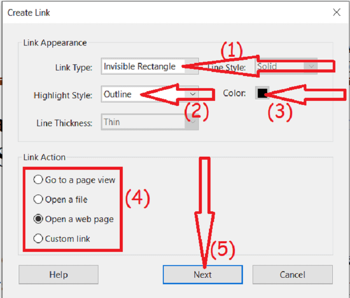 create web link