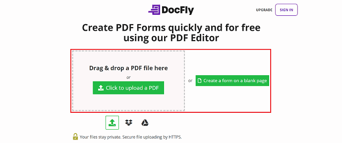 Import file on DocFly
