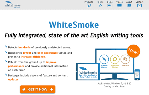 WhiteSmoke Homepage