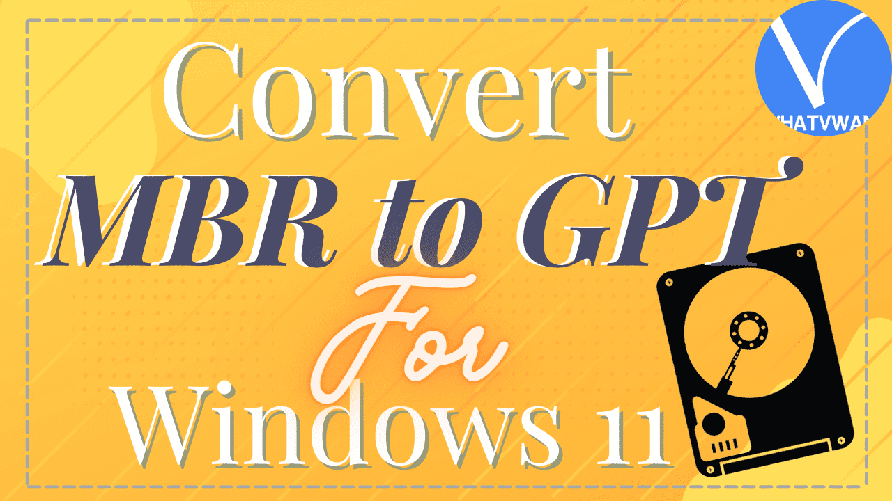 convert MBR to GPT