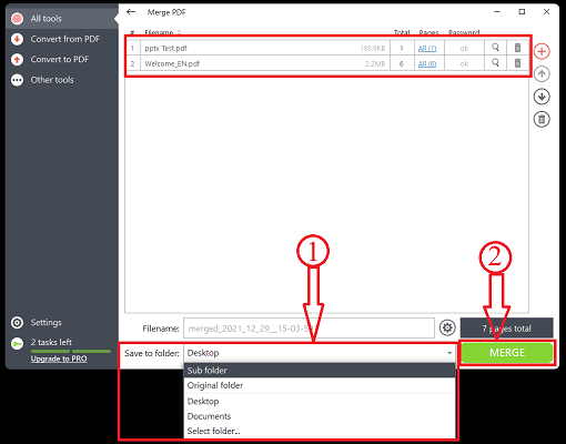 Modification of Imported PDF