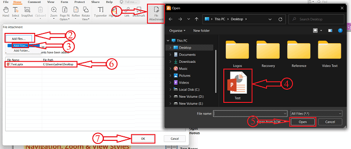 Insert PowerPoint Into PDF using Foxit Reader