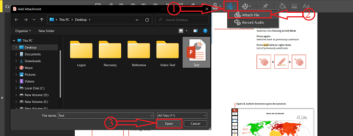 Insert PowerPoint into PDF