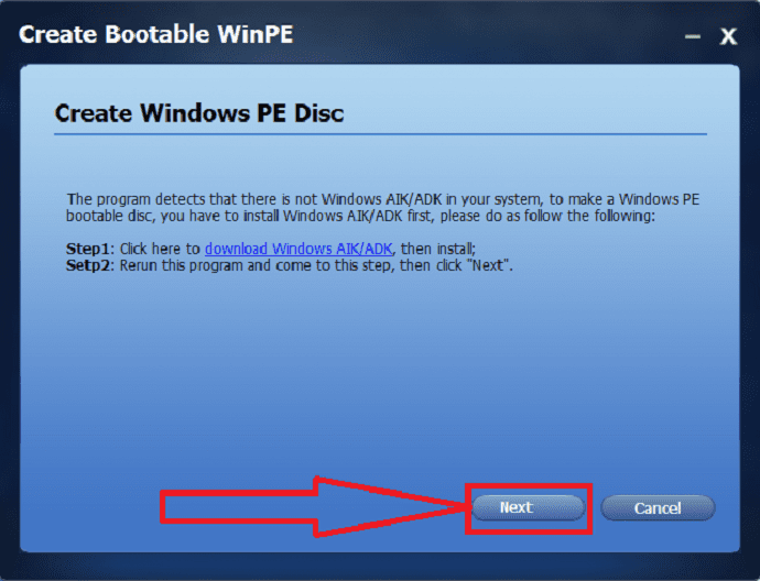 Create Bootable WInPE