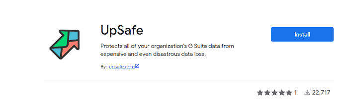 Upsafe Homepage