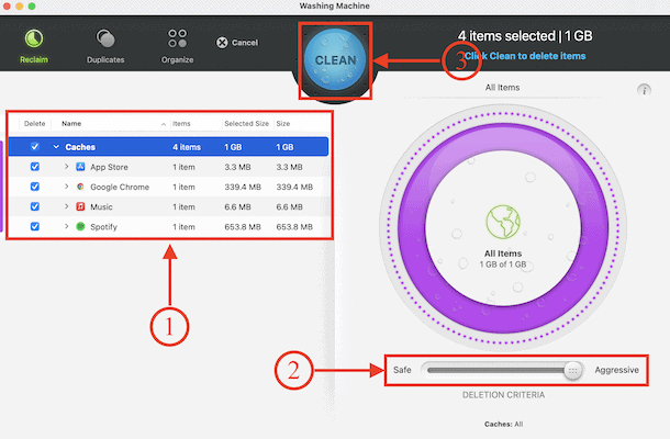 Cache Selection